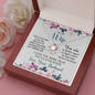 To My Wife, Love Knot Necklace With I Love You More Than You'll Ever Know Message Card, Pendant For Her, Birthday, Anniversary, Gift For Her, Jewelry For Her