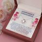 To My Godmother, Love Knot Necklace With Our Bond Will Never Cease To Grow Message Card, Mother's Day Gift, Pendant For Her, Birthday, Anniversary, Gift For Her, Jewelry For Her