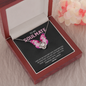 To My Soulmate, Love Knot Necklace With I Just Want To Be Your Last Everything I Love You Forever and Always Message Card, Birthday, Anniversary, Gift For Her, Jewelry For Her, Pendant For Her