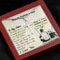 To My Dad, Always & Forever Father & Son, Happy Father's Day, Necklace With Message Card, Gift Ideas For Dad, Necklace, Birthday, Artisan Crafted Cross Necklace
