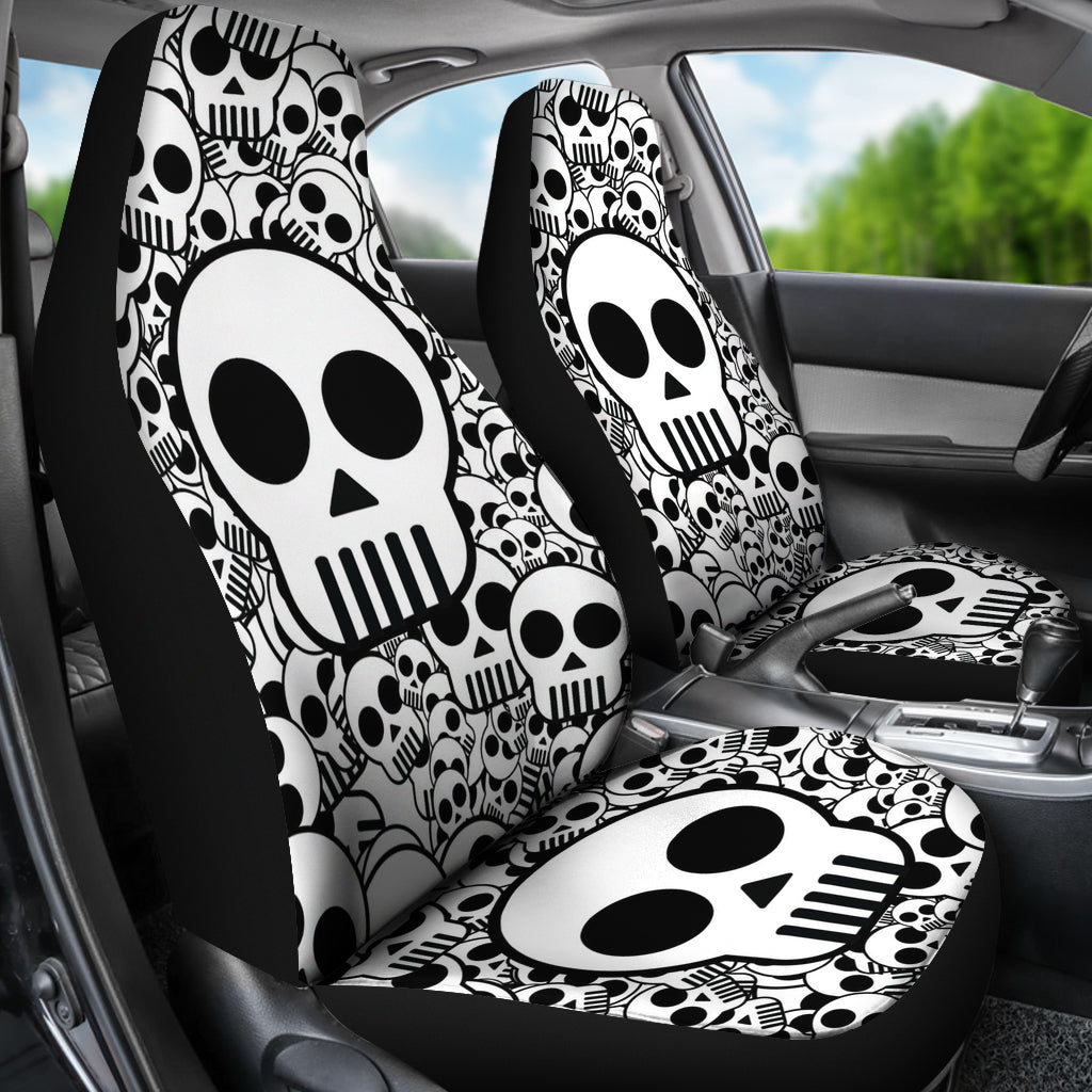 Geometric Skull Pet Car Seat Cover main image 1