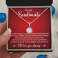 TO MY SOULMATE, ETERNAL HOPE NECKLACE WITH MESSAGE CARD, BIRTHDAY GIFT FOR HER, NECKLACE JEWELLERY, UNIQUE GIFT FOR HER WITH BEAUTIFUL MESSAGE CARD