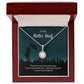 TO MY BETTER HALF,  ETERNAL HOPE NECKLACE, UNIQUE GIFT WITH MESSAGE CARD,  ANNIVERSARY AND BIRTHDAY GIFT HER