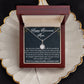 HAPPY RETIREMENT MOM, ETERNAL HOPE NECKLACE WITH BEAUTIFUL MESSAGE CARD, UNIQUE GIFT FOR MOM, NECKLACE JEWELLERY FOR HER