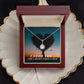 I NEED YOU, ETERNAL HOPE NECKLACE WITH MESSAGE CARD, UNIQUE GIFT FOR HER, NECKLACE JWELERY BIRTHDAY, FRIENDSHIP DAY GIFT ETC