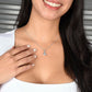 To My Beautiful Soulmate Necklace with Message Card, Valentine's Day, Birthday, Christmas, Soulmate Pendant Gift For Her