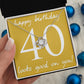 HAPPY BIRTHDAY, LOVE KNOT NECKLACE WITH MESSAGE CARD, BIRTHDAY GIFT FOR HER, NECKLACE JEWELLERY