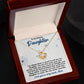 TO MY AMAZING DAUGHTER, LOVE KNOT NECKLACE WITH BEAUTIFUL MESSAGE CARD, BIRTHDAY GIFT FOR HER, UNIQUE GIFT