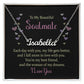 TO MY BEAUTIFUL SOULMATE, CUSTOM NAME NECKLACE, GIFT FOR HER, NECKLACE PENDANT WITH MESSAGE CARD, FOR WIFE FROM HUSBAND