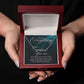 TO MY EVERYTHING, SIGNATURE NAME NECKLACE, GIFT FOR HER, NECKLACE PENDANT WITH MESSAGE CARD, FOR WIFE FROM HUSBAND