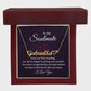 TO MY SOULMATE, CUSTOM NAME WITH HEART NECKLACE, GIFT FOR HER, NECKLACE PENDANT WITH MESSAGE CARD, FOR WIFE FROM HUSBAND