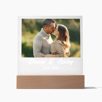 Personalized Acrylic Couple Photo With Custom Message Plaque  Gift for Him, Anniversary Gift for Husband,  Wedding Gift, Valentine's Day Gift, Anniversary Gift, Couple Gifts For  Him Her