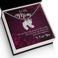 ENGRAVED BABY FEET WITH NAME AND BIRTHSTONE, NECKLACE GIFT FOR MOM WITH KIDS NAME, WITH MESSAGE CARD, BIRTHDAY/MOTHER'S DAY GIFT FOR MOM, FROM SON/DAUGHTER