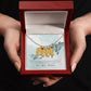 ENGRAVED BABY FEET WITH NAME AND BIRTHSTONE, NECKLACE GIFT FOR MOM WITH KIDS NAME, WITH MESSAGE CARD, BIRTHDAY/MOTHER'S DAY GIFT FOR MOM, FROM DAUGHTER
