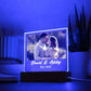 Personalized Acrylic Couple Photo With Custom Message Plaque  Gift for Him, Anniversary Gift for Husband,  Wedding Gift, Valentine's Day Gift, Anniversary Gift, Couple Gifts For  Him Her