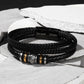 A SON'S FIRST HERO A DAUGHTER'S FIRST LOVE, LOVE YOU FOREVER BRACELET WITH MESSAGE CARD, FATHER'S DAY AND BIRTHDAY GIFT FOR FATHER'S