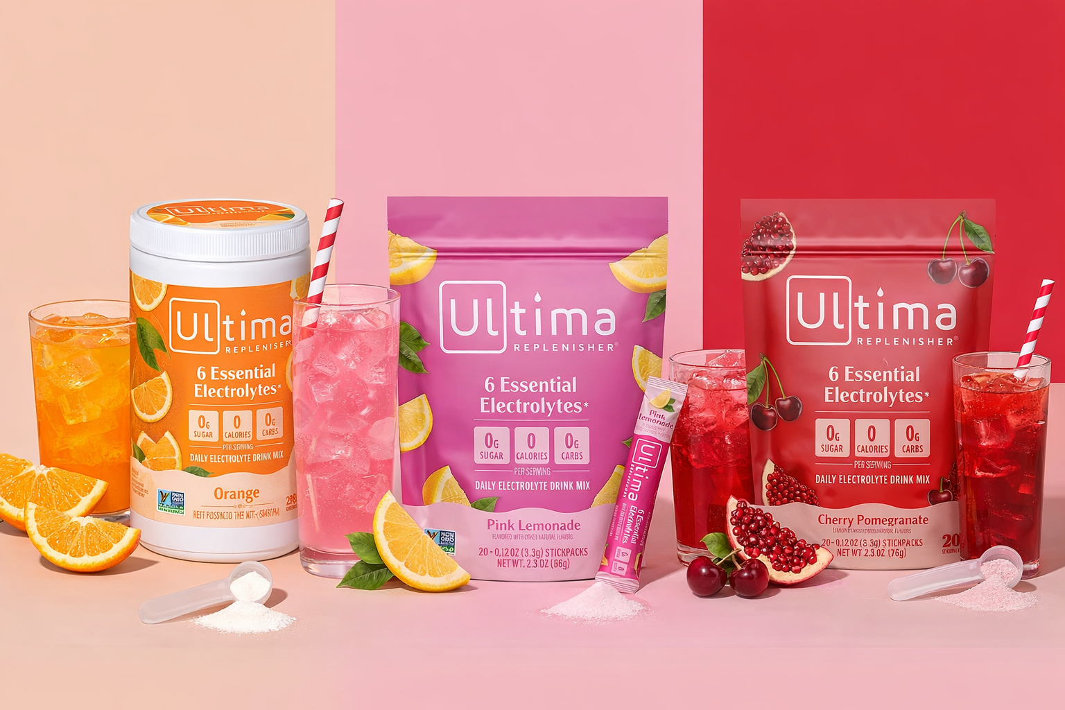 Ultima Replenisher All Three Flavors