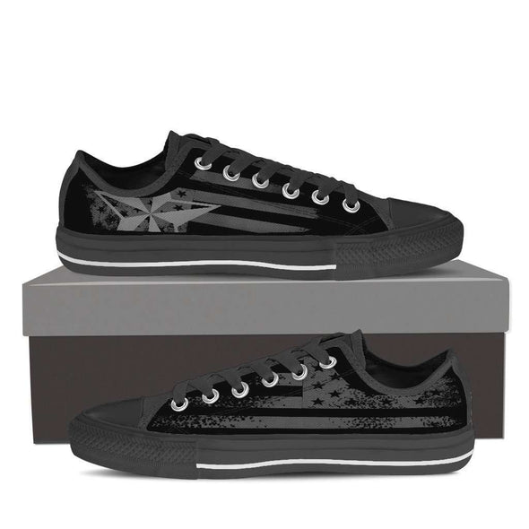 Patriotic Low Top Canvas Shoes