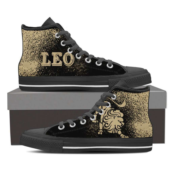 Limited Edition Leo High Top Canvas Shoes