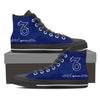 Black Capricorn Men's Canvas Shoes