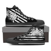 Limited Edition Patriotic Black High Top Canvas Shoes