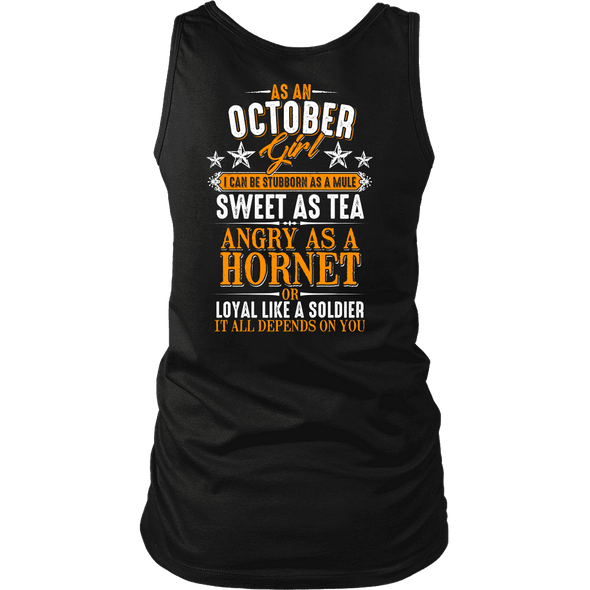 Limited Edition ***October Girl Sweet As Tea Back Print*** Shirts & Hoodies