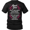 Limited Edition ***April Girl Don't Care About Money Back Print*** Shirts & Hoodies