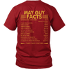 Limited Edition ***May Guy Facts Back Print*** Shirts & Hoodies