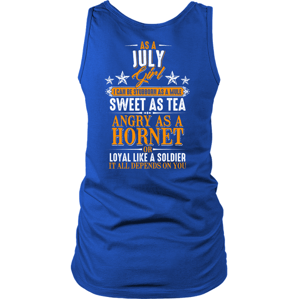 Limited Edition ***July Girl Sweet As Tea Back Print*** Shirts & Hoodies