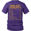 Limited Edition ***April Guy Facts Back Print*** Shirts & Hoodie