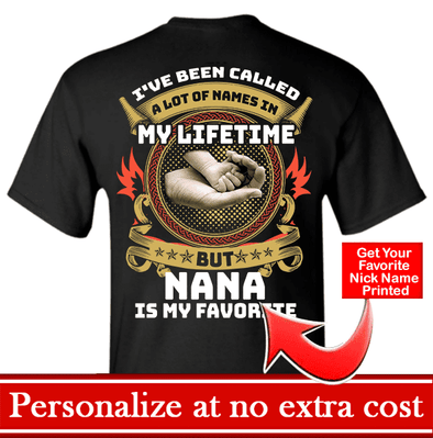 Limited Edition **My Favorite** Personalized Shirts & Hoodies