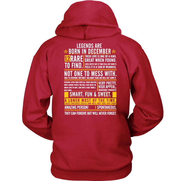 Legends Are Born In December ***Limited Edition Shirts***