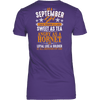 Limited Edition ***September Girl Sweet As Tea Back Print*** Shirts & Hoodies