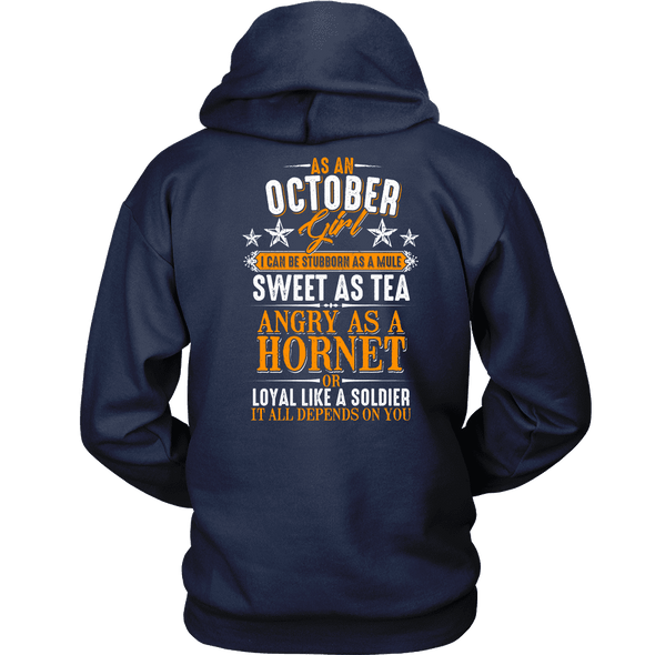 Limited Edition ***October Girl Sweet As Tea Back Print*** Shirts & Hoodies