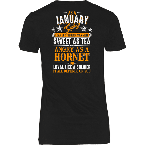 Limited Edition ***January Girl Sweet As Tea Back Print*** Shirts & Hoodies