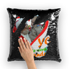 World Best Grandad Sequin Pillow Cushion Cover