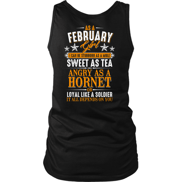 Limited Edition ***February Girl Sweet As Tea Back Print*** Shirts & Hoodies