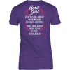Limited Edition ***April Girl Don't Care About Money Back Print*** Shirts & Hoodies