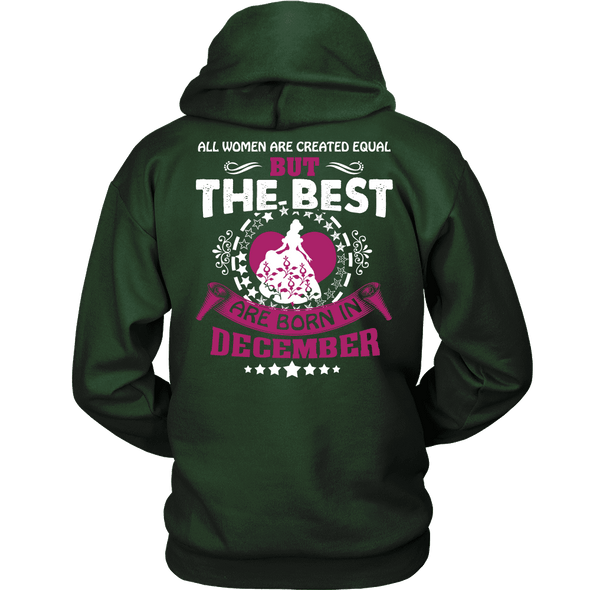 Limited Edition ***Best Are Born In December Back Print*** Shirts & Hoodies