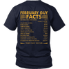Limited Edition ***February Guy Facts Back Print*** Shirts & Hoodies