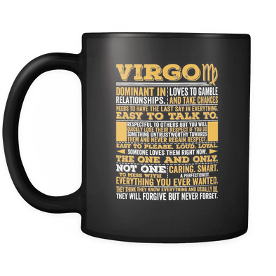 Virgo Long Quote Mug