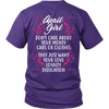 Limited Edition ***April Girl Don't Care About Money Back Print*** Shirts & Hoodies