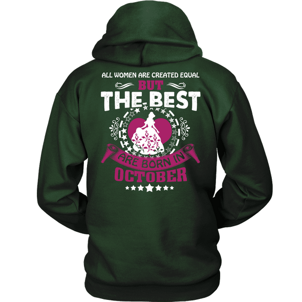 Limited Edition ***Best Are Born In October Back Print*** Shirts & Hoodies