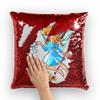 Room Decor Custom Name Personalized Mermaid Pillow
