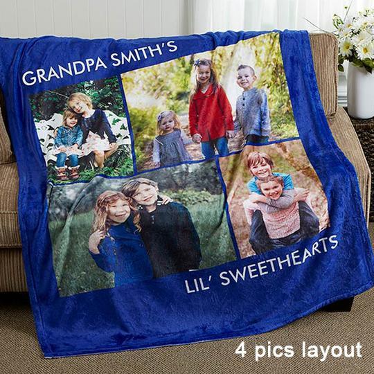 Personalized Picture Fleece Blankets
