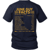 Limited Edition ***June Guy Facts Back Print*** Shirts & Hoodies