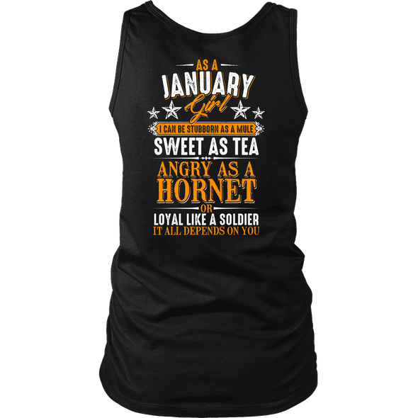 Limited Edition ***January Girl Sweet As Tea Back Print*** Shirts & Hoodies
