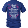 Limited Edition ***April Girl Don't Care About Money Back Print*** Shirts & Hoodies