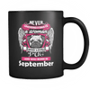 September Women Who Loves Pug Mug