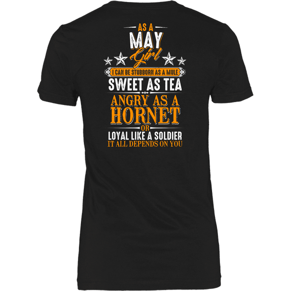 Limited Edition ***May Girl Sweet As Tea Back Print*** Shirts & Hoodies